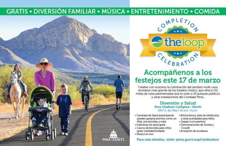 Loop Celebration-Flyer for Kino Spanish