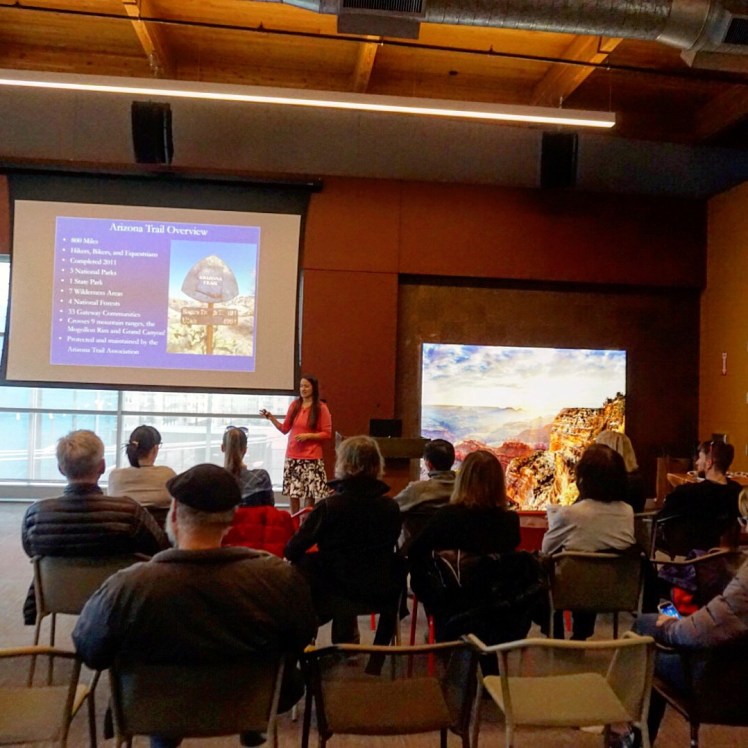 Hiking the Arizona National Scenic Trail Presentation- Seattle REI Flagship